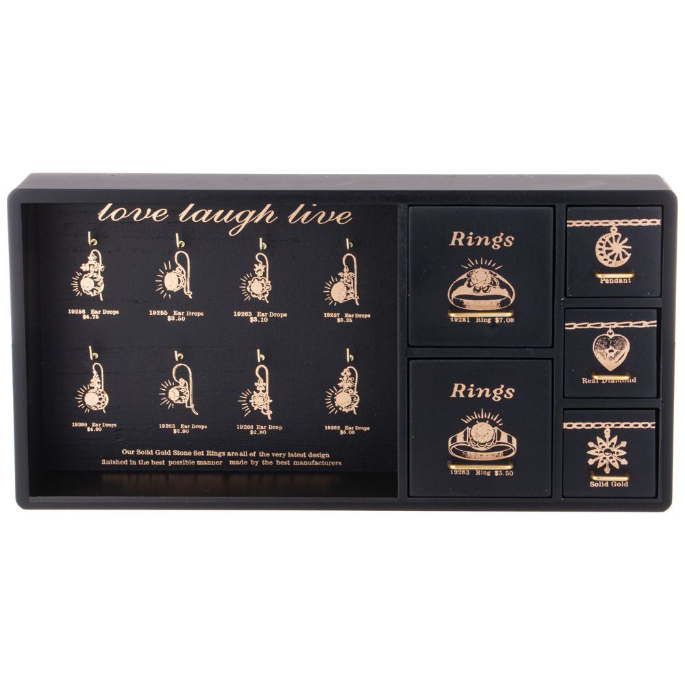 ШКАТУЛКА ДЛЯ УКРАШЕНИЙ 40*8*20,5 СМ