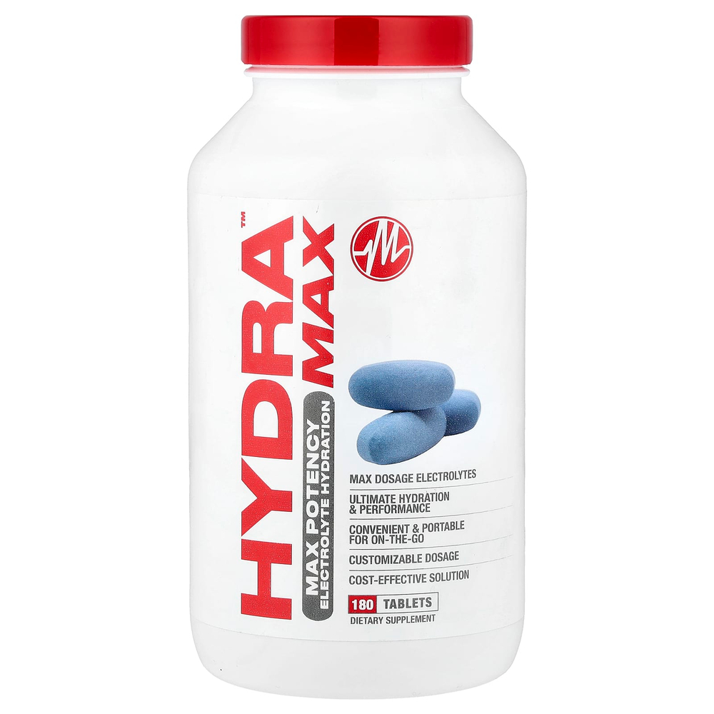 Metabolic Nutrition, HydraMAX ™, максимальная эффективность, 180 таблеток