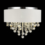 SL1350.502.06 Светильник потолочный ST-Luce Хром/Белый, Золотистый, Прозрачный E14 6*40W LACCHIA