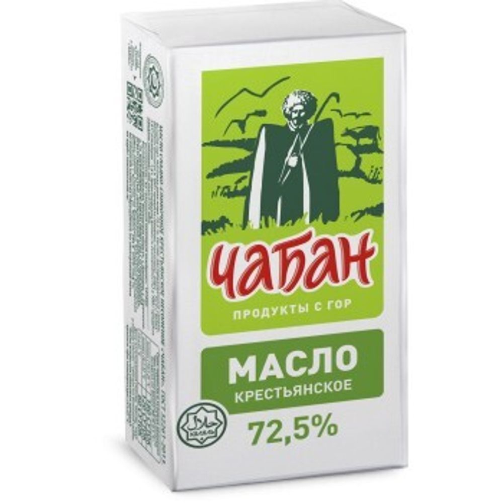 Чабан Масло Крестьянское 72.5% 180г