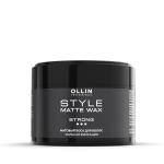 OLLIN PROFESSIONAL Матовый воск для волос сильной фиксации STYLE, 50 г