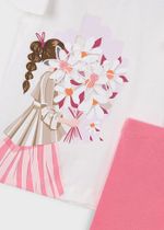 футболка с леггинсами