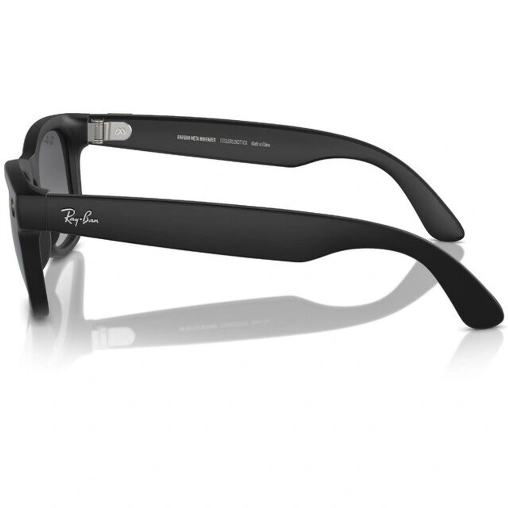 AR очки Ray Ban Wayfarer RW4008 Матовый черный / Поляризационные градиентные графитовые M 155-53мм (601/ST353)