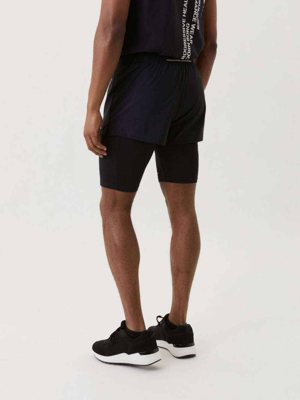 Мужские теннисные шорты Björn Borg Sthlm Rfd Shorts - черный