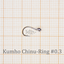 Крючок с напайкой Kumho Chinu-Ring (50 шт/уп)