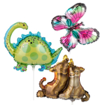 Шар Фольгированный Набор 3 шт Мини фигура (Ассорти)