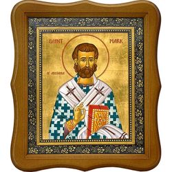 Марк Арефусийский, епископ. Икона на холсте.