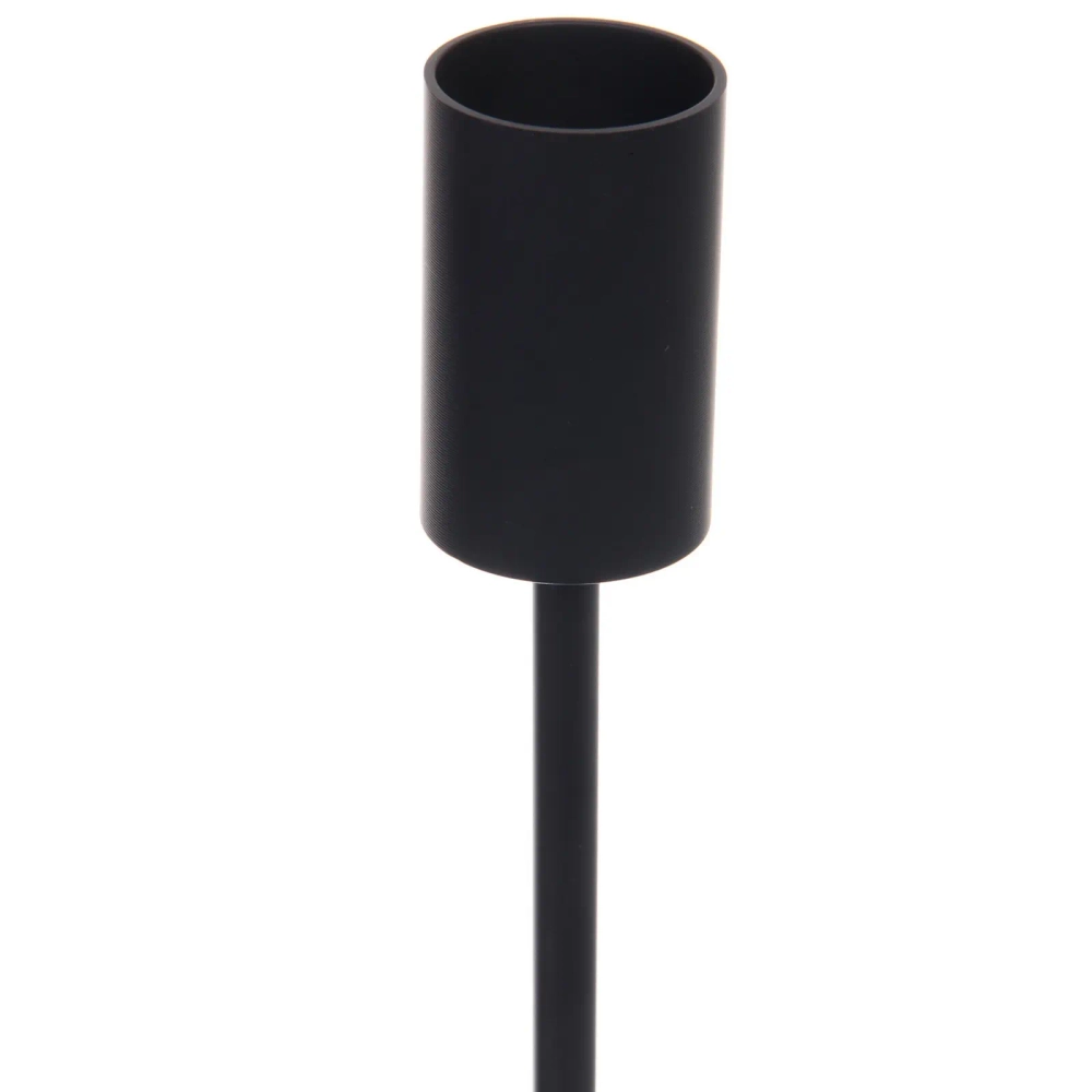 Подсвечники «IDEAL» 22 /27/32 см (набор 3 шт), Черный