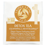 Triple Leaf Tea, детокс, без кофеина, 20 чайных пакетиков, 33 г