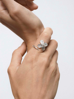 кольцо гортензия