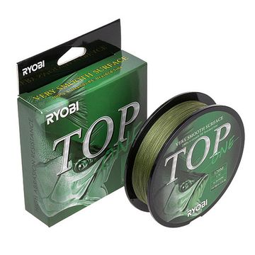 Шнур TOP PE4X-120M 1.5/d-0.203mm Dark green Ryobi