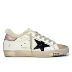 Кеды женские с мехом Golden Goose Superstar