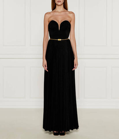 Платье с ремешком Elisabetta Franchi - черный(AB62847E2)