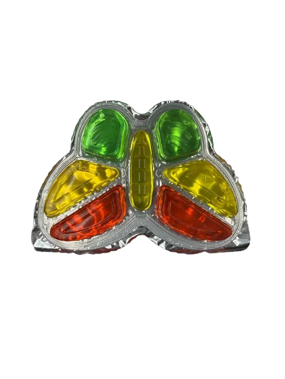 Фруктовое желе в форме бабочки ( 30шт по 35гр)