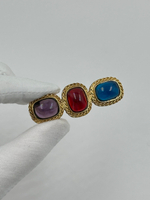 Брошь с разноцветными вставками Givenchy