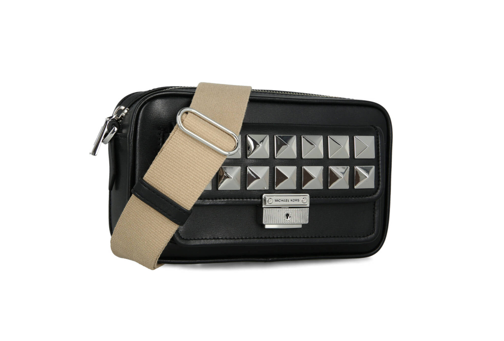 кожаная сумка-мессенджер bradshow Michael Kors - черный(32H1S2BC2T)