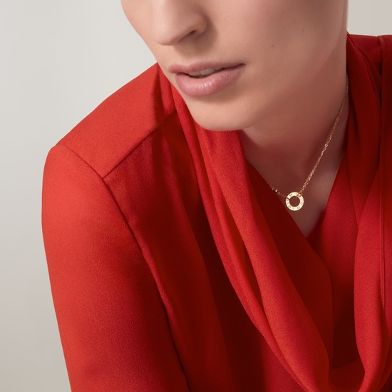 Cartier LOVE pendant, 2 diamonds