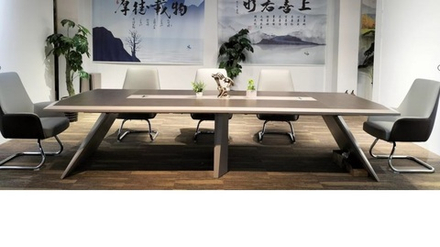 Conference Desk/Конференц-стол Мебель HS-38008 Grand walnut,Khaki