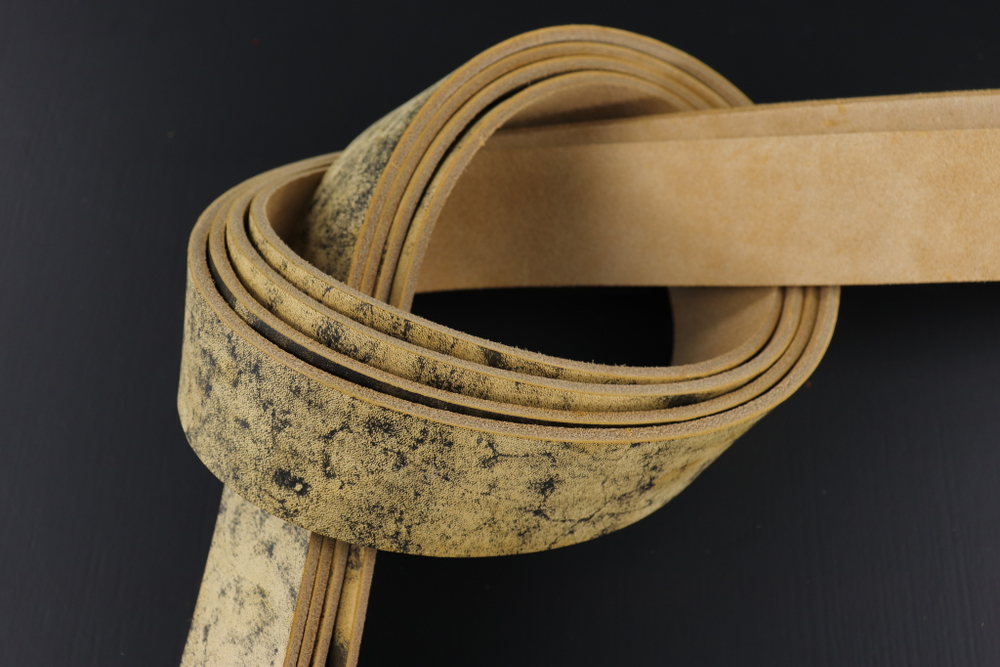 Ременная заготовка Солнечная лофт гладкая