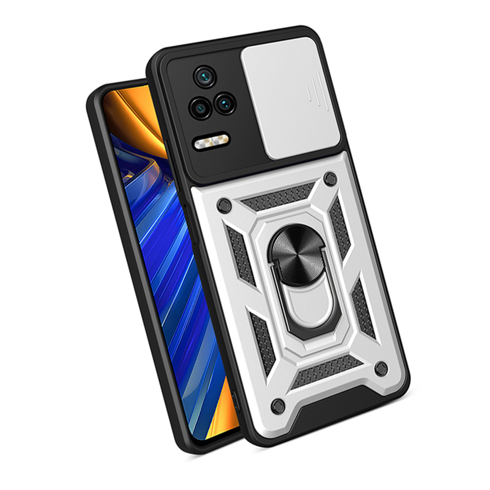 Чехол с кольцом Bumper Case для Xiaomi Poco F4