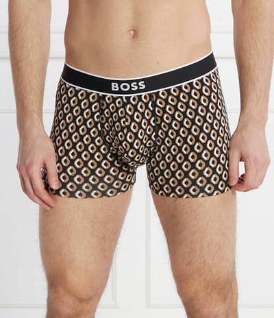 Трусики-боксеры 24 Print BOSS BLACK - черный(50508747)