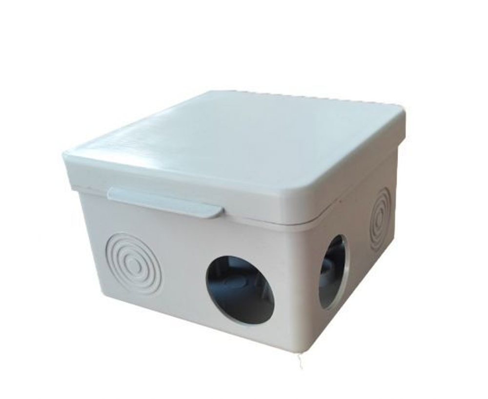 Коробка распределительная ОУ темное дерево дерево 80х80х50мм 7 входов IP54 Урал ПАК КО-92018080-032 10 шт.