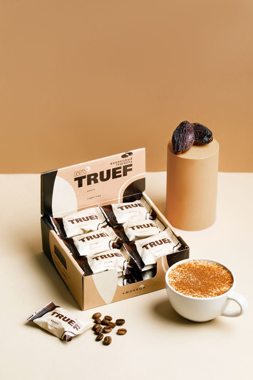 Трюфель финиковый Мокко / 360 г / 24 конфеты / шоу-бокс / ТМ MyTruef