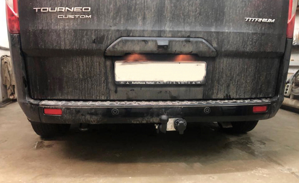 Фаркоп для Ford Tourneo 2013- Тип шара: A. Нагрузки: 2000/100 кг, FD 30