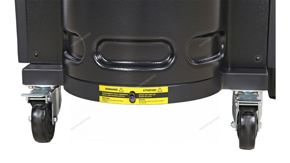 Установка автомат для заправки и диагностики автомобильных кондиционеров с принтером NORDBERG NF21