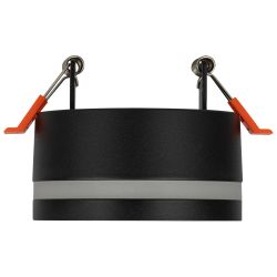 Светильник встраиваемый ЭРА DK113 BK под лампу GX53 черный | Встраиваемые светильники Для ламп GX53