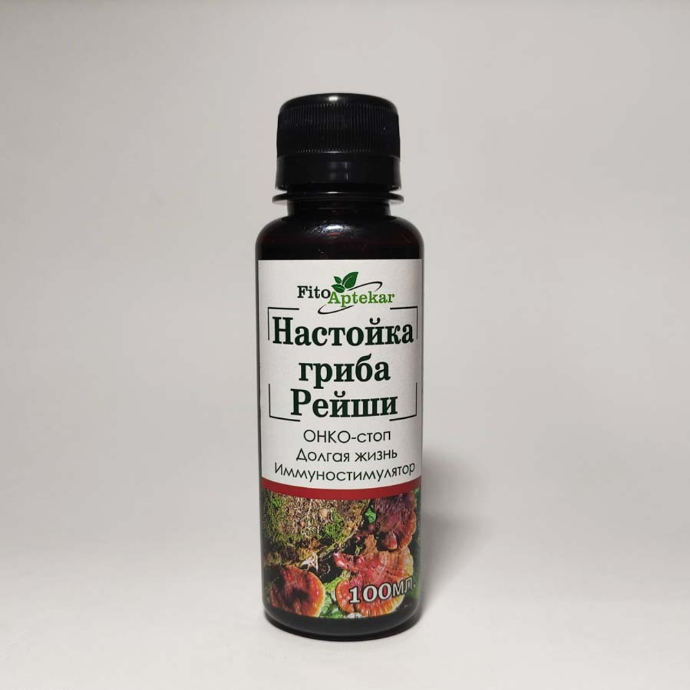 изображение настойки гриба рейши 100мл-adonnis.ru