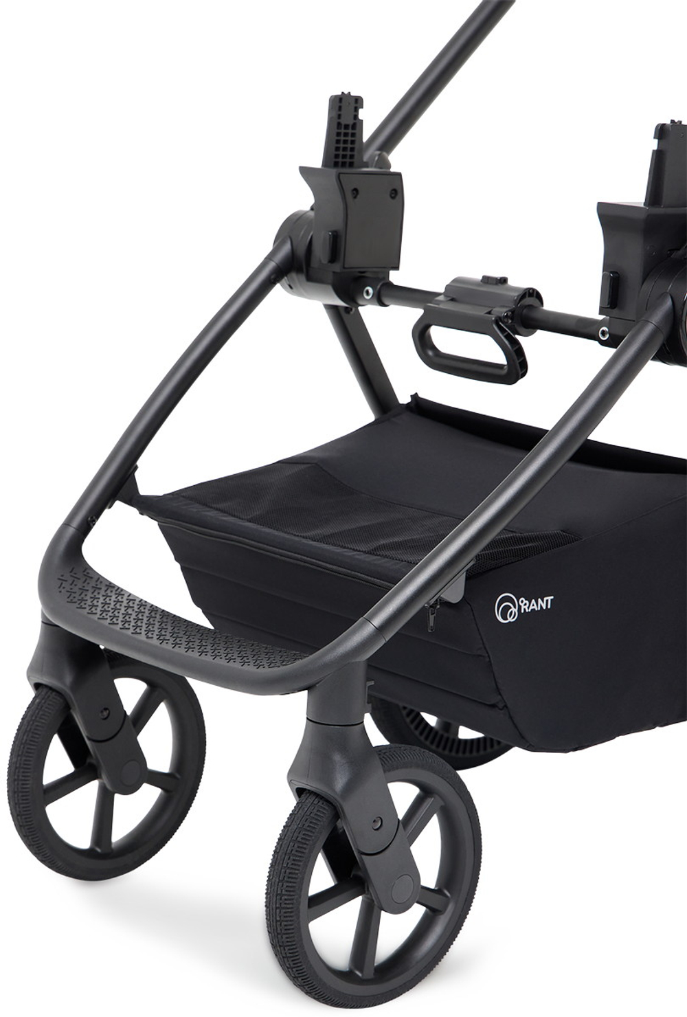 Детская коляска Rant Teo Soft 3 в 1 с автокреслом Evomax Grey Olive