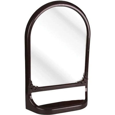 Зеркало (с полкой)(темно-коричневый)