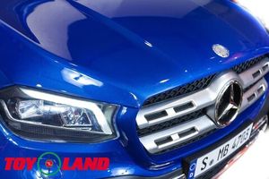 Детский электромобиль Toyland Mersedes-Benz X-Class синий