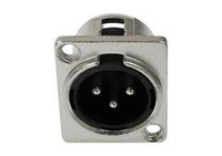 XLR male Панельный