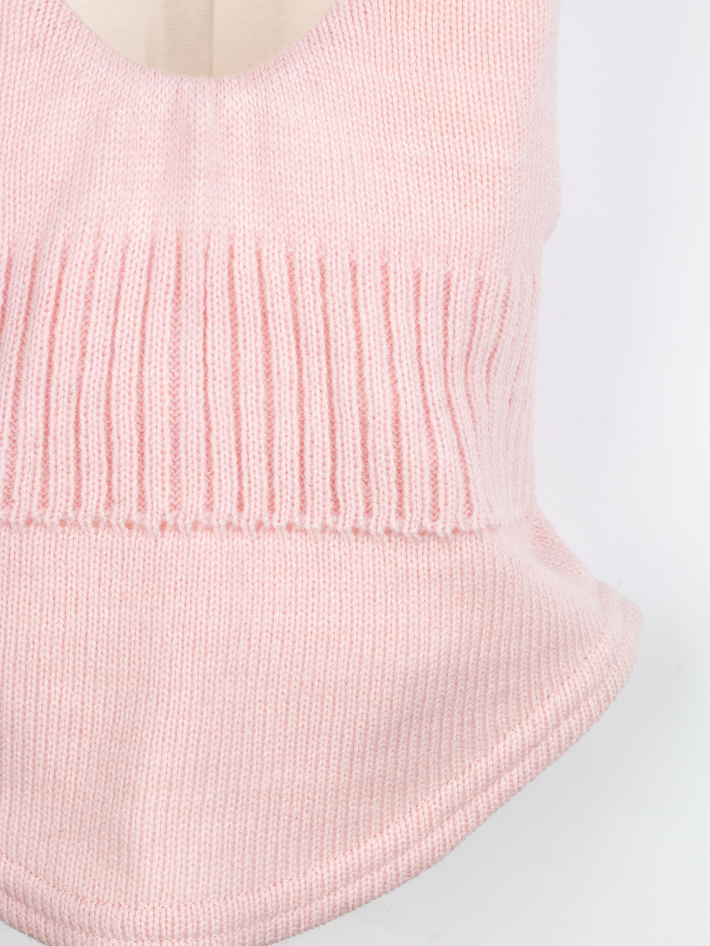 Шлем весенний/осенний вязаный (Безе) ОРЕО*