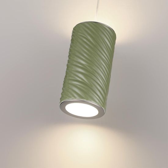 5451/18LA L-VISION ODL_EX26 зеленый/никель/металл/керамика/хрусталь/акрил Подвес LED x 18W 2000К/3000K/4000K/переключ. RIVERA