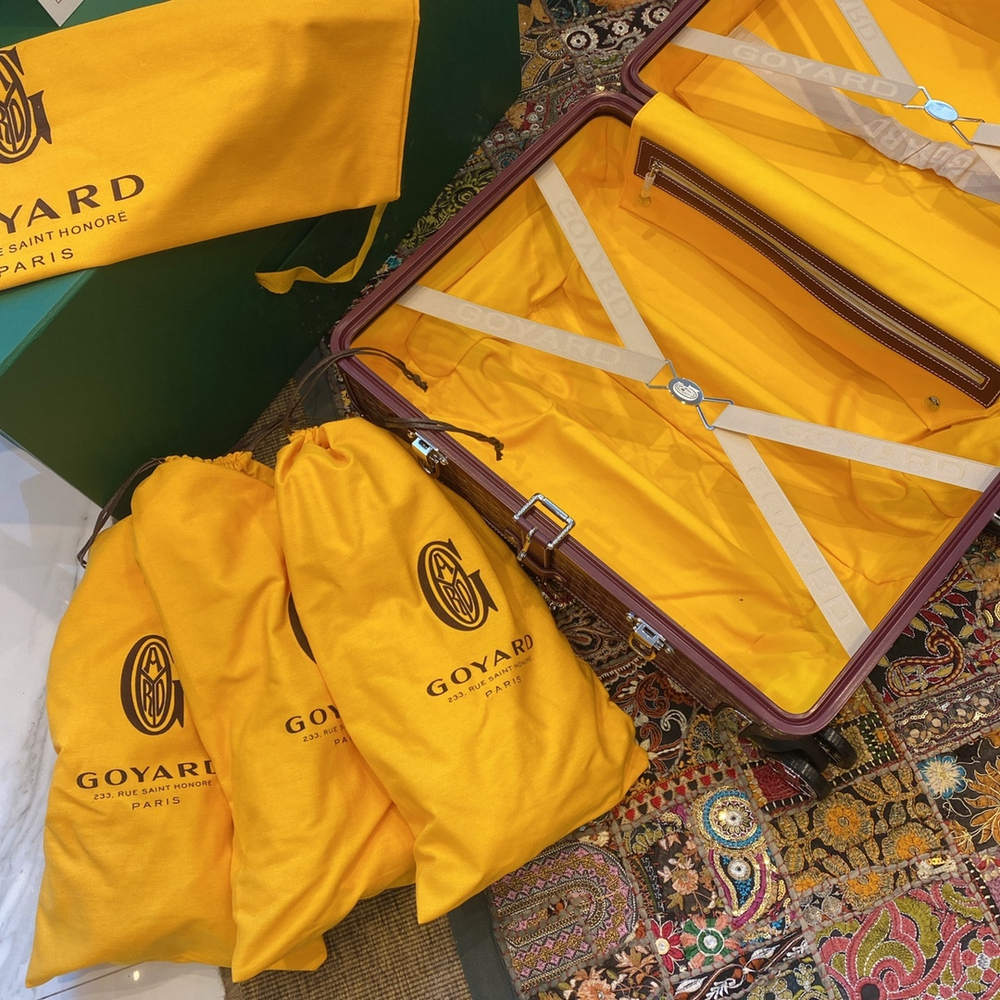 Goyard Bourget PM Trolley Case