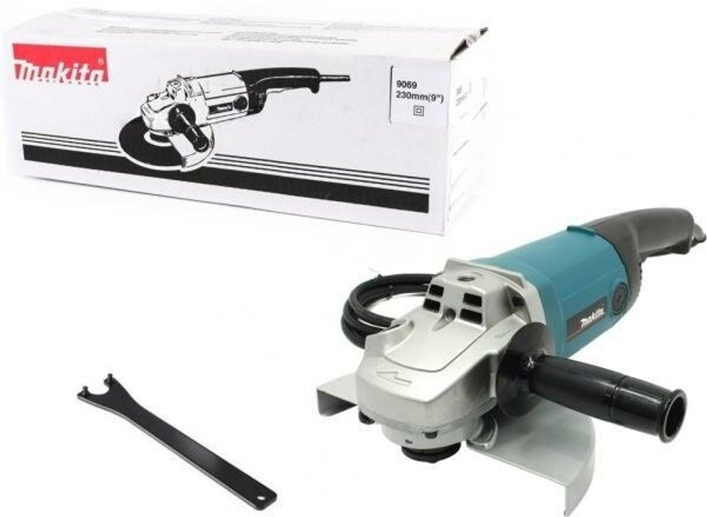 УШМ MAKITA 9069 2000Вт 6600об/мин 230мм в коробке(9069)