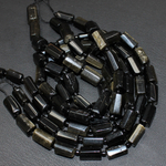 Обсидиан золотой трубки 11-14мм