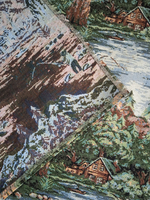 Покрывало гобеленовое Горная река 2-спальный (180х200)