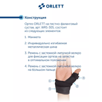 Лучезапястный ортез (на первый пястнофаланговый сустав) Orlett WRS-305 2G