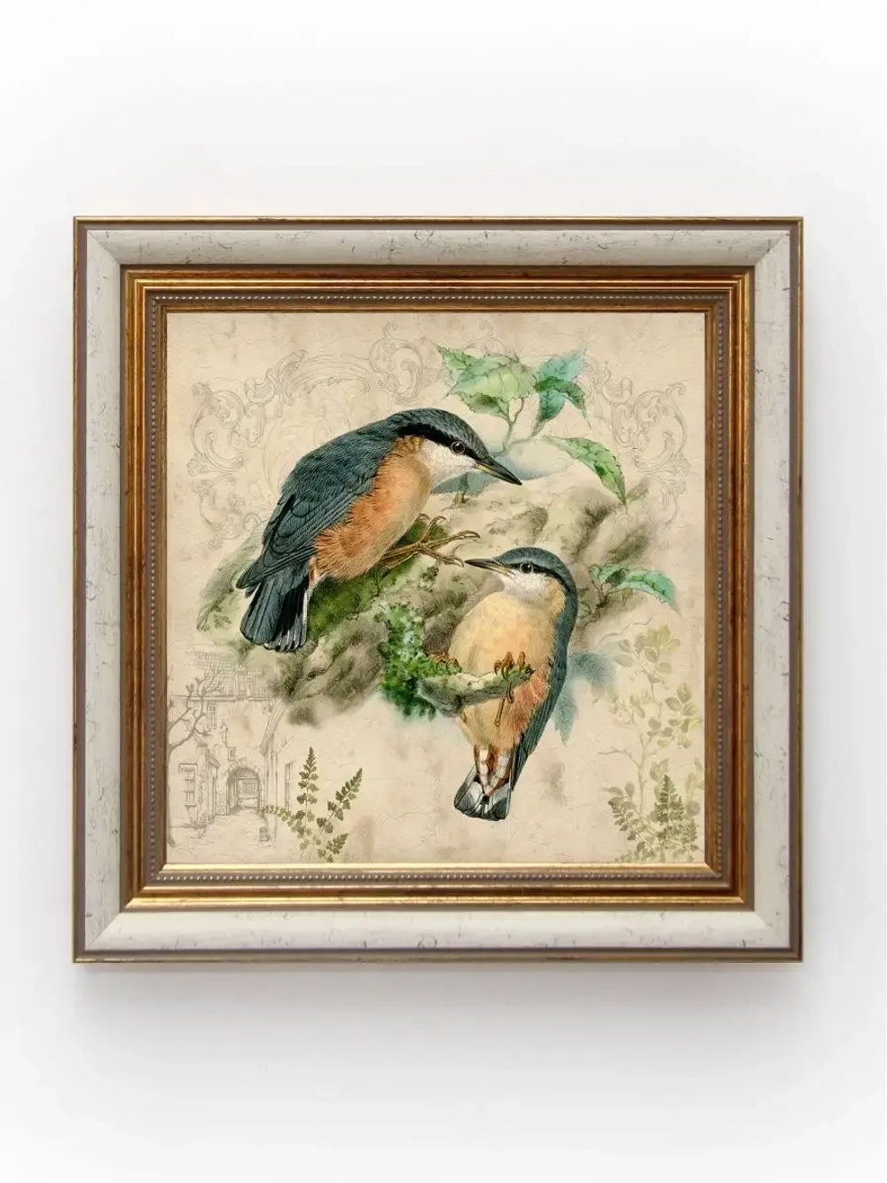 Картина на стену интерьерная на холсте 25х25см