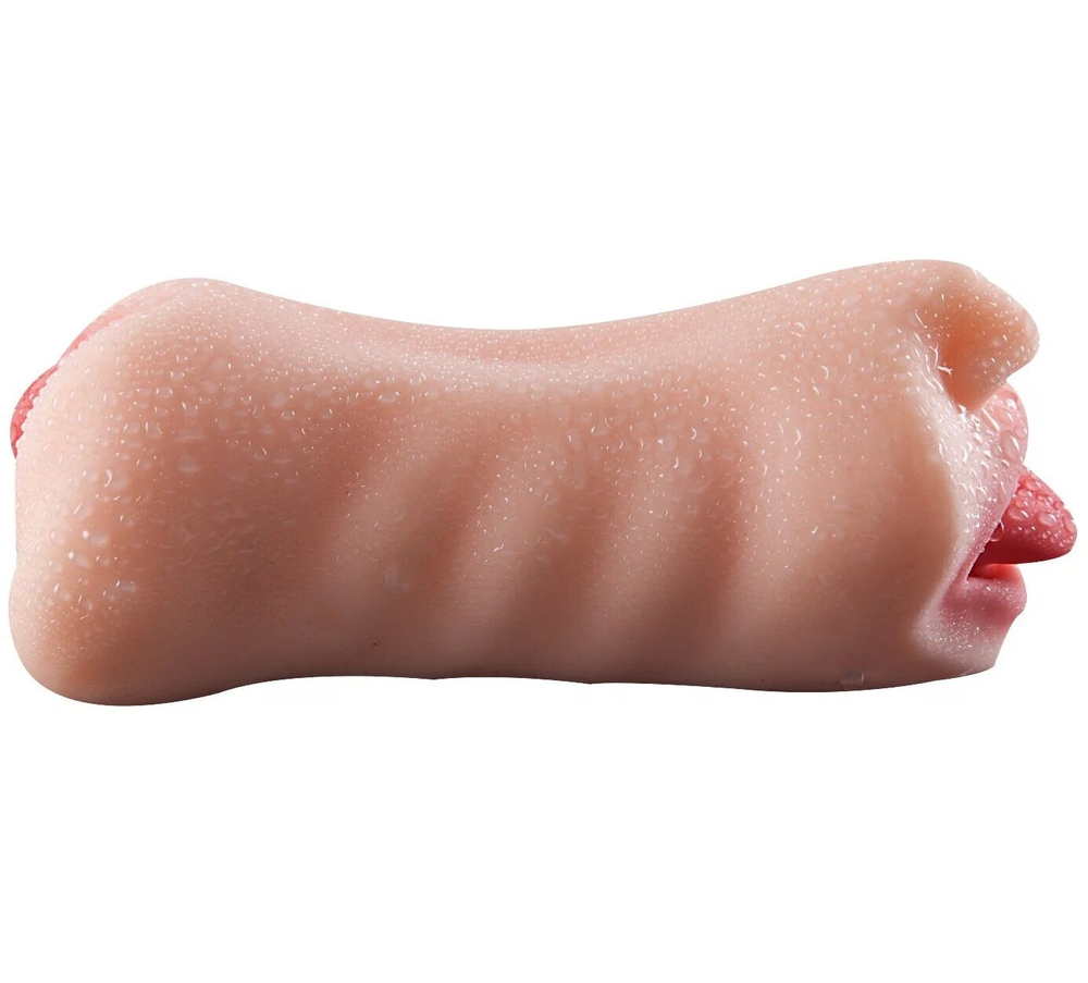 Мастурбатор двойной вагина и рот реалистичный 19,5 см