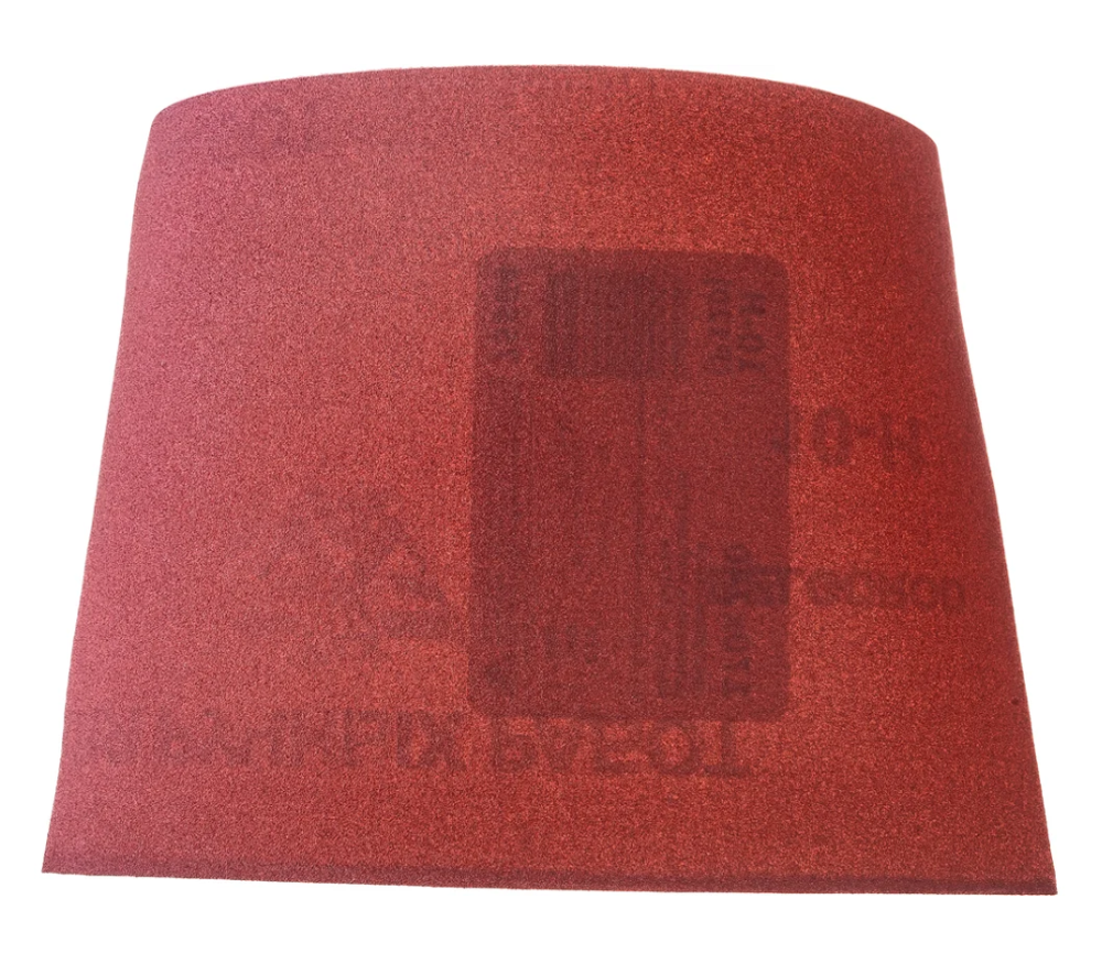 Шлифлист на тканевой основе, зернистость № 10, 240х170 мм, 10 шт, водостойкий РФ 75664