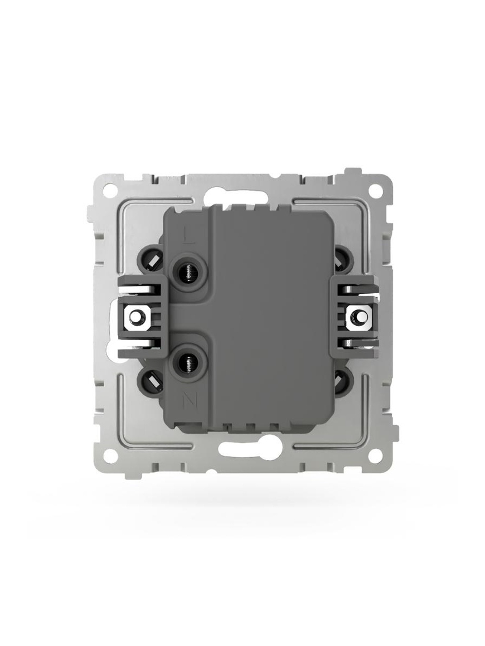 Розетка 2-м USB СП Pixel тип A+A 5В 1х2.1А 2х1.05А механизм перламутр. TOKOV ELECTRIC TKE-PX-2USB-C04