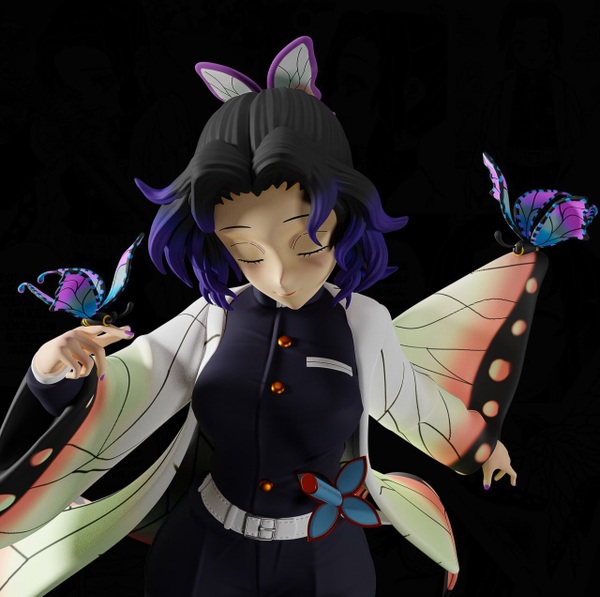 Шинобу Кочо Синобу Котё Кочо Клинок, рассекающий демонов Фигурка