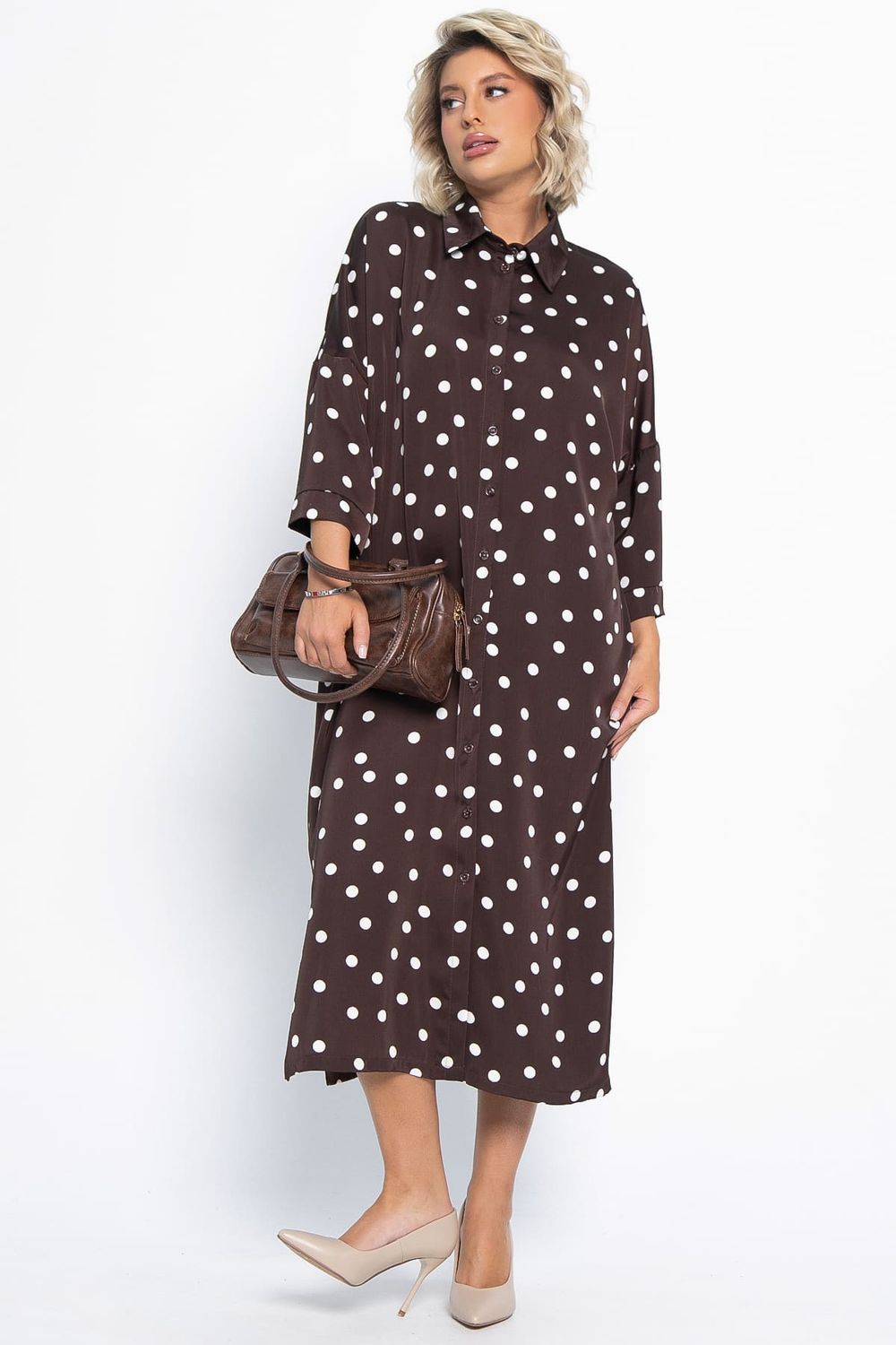 Платье Сьюзен (шоколад) П15090-7М LT Collection