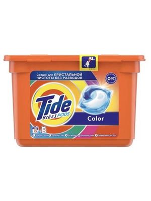 Капсулы для стирки Tide Color 15 штук