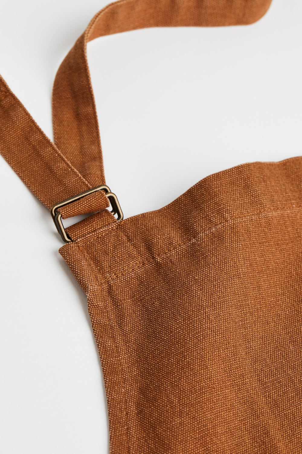 H&M HOME Хлопковый кухонный фартук, коричневый